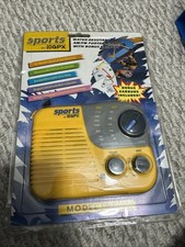 Vintage Sports GPX AM FM Portable Radio Model A315 Water Resistant - Brand New