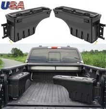 Swing Left Right Truck Bed Storage Tool Box For 2015-2024 Ford F150f-150