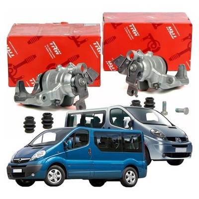 2x TRW Bremssattel Bremszange für OPEL VIVARO A B RENAULT TRAFIC II III hinten