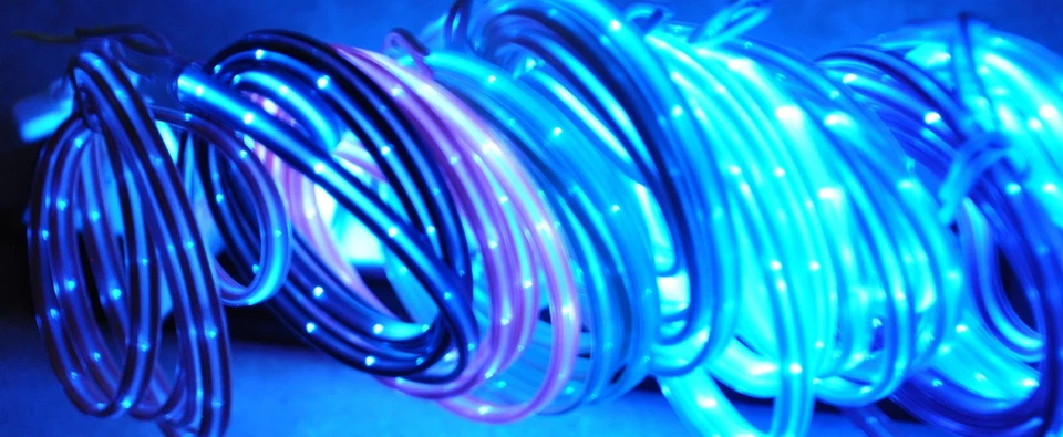 LED light-up data sync glow charger cable for MICRO-B USB ANDROID SMART PHONES - Image 3 of 4