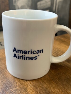 Vintage American Airlines White Ceramic Coffee Cup, Mug 11.5 oz. Set of 2 |  eBay