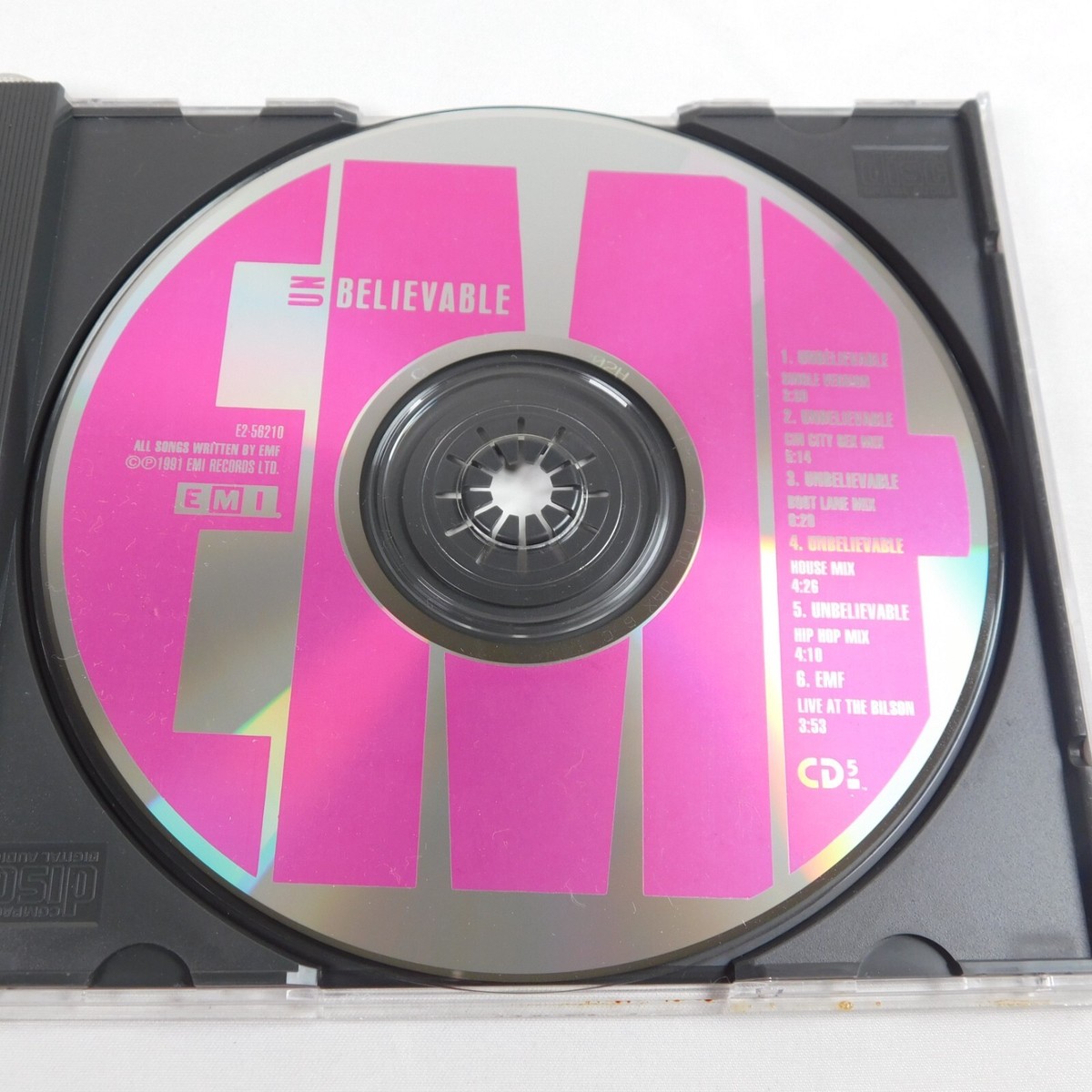 EMF/Unbelievableレコード12\"90年 EMF – Unbelievable – Vinyl (12