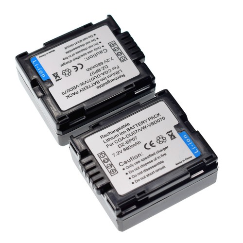 Battery or charger for PANASONIC CGR-DU06 CGR-DU07 CGRDU06 CGA-DU12 DU14 NV-GS55 - Picture 15 of 30