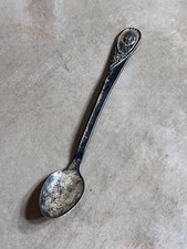 Vintage GERBER Baby Spoon Winthrop Silverplate 5.5" Long 1950s