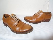 PRADA MEN’S TAN LEATHER OXFORDS LACE UP SHOES MARKED SZ 7 fits US 8