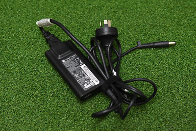 Genuine HP 65W Travel AC Adapter Charger - Blue Tip, 19.5V, For EliteBook, ENVY, Pavilion, ProBook