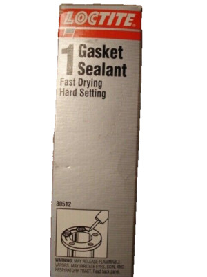 1 Tube NIB New in Box, Loctite 30512 Gasket Sealant 1, Fast Cure, 11 oz. NEW
