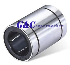 10PCS Hot LM8UU 0.8cm 8mm Linear Motion Ball Bearing Bushing Bush Top Quality