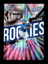 2018 PANINI THE NATIONAL CONVENTION RAPTURE #122 WILLIE CALHOUN RC 20/399