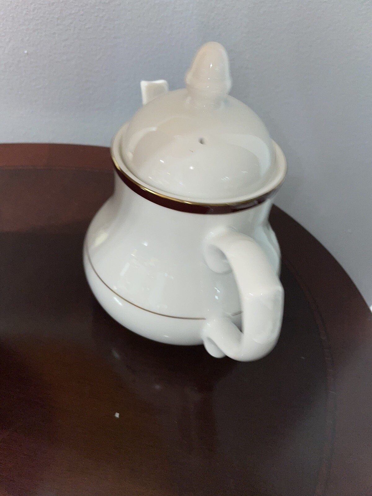 DUDSON STOKEon TRENT ENGLAND FINE CHINA TEAPOT WHITE VINTAGE NEW eBay