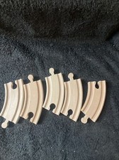 Thomas  Friends Wooden Train Tracks 4  curved set of 5 ikea