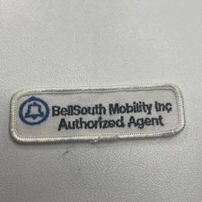 Vtg BELLSOUTH Bell Telephone MOBILITY INC AUTHORIZED AGENT Patch T044