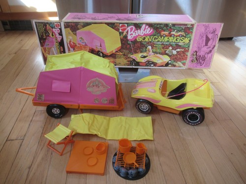 Vintage 1973 Mattel BARBIE Goin' Camping in Original Box - Picture 2 of 24