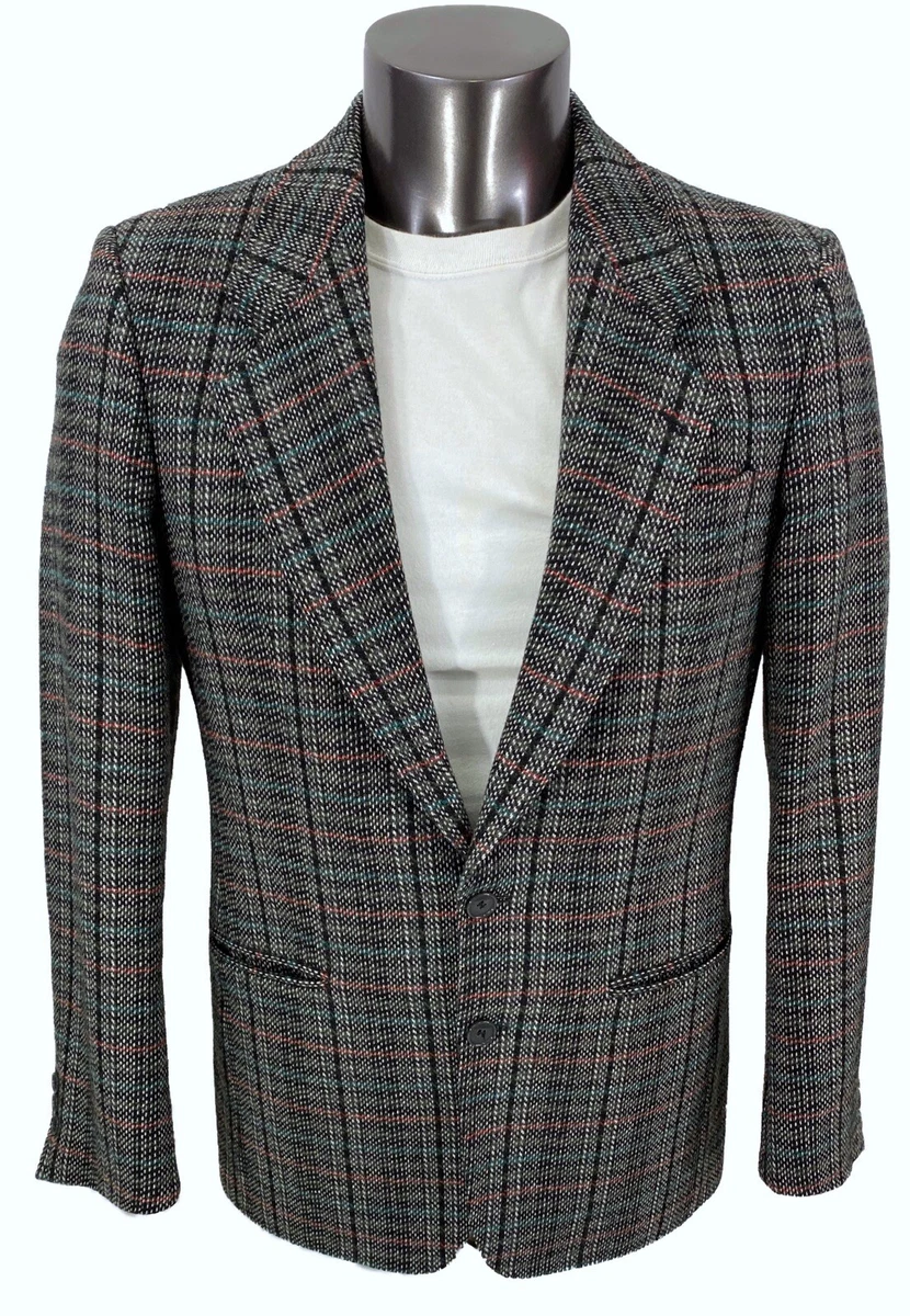 FIFA Vtg Men s Black Wool Official Adler Sports Coat 42L 52 Germany