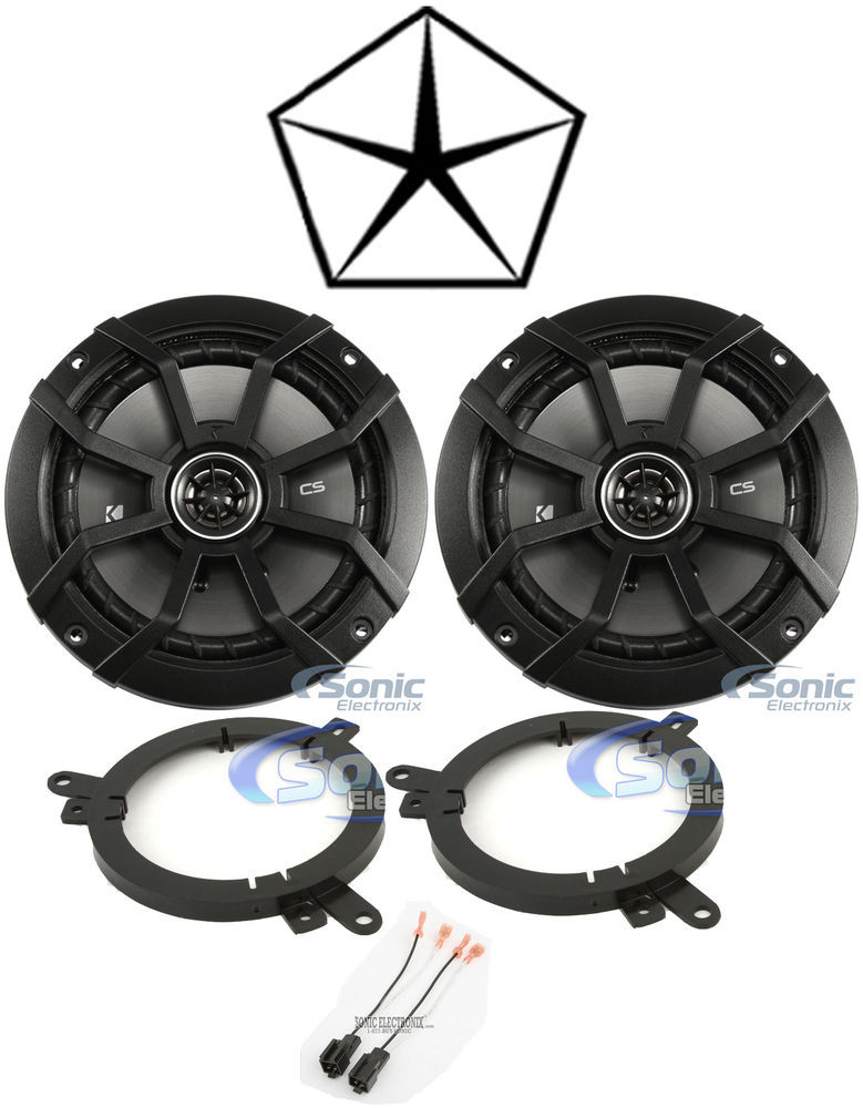 Заводской комплект для замены передних динамиков Kicker 65 для Chrysler 300M 1999-2004 годов выпуска 13290₽
