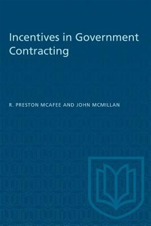 Incentives in Government Contracting, Brand New, Free shipping in the US