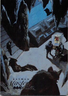 1995 DC Fleer Skybox Batman Master Series #26 The Cave.