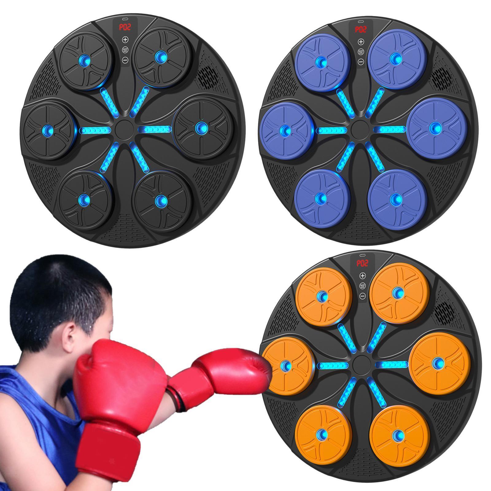 Punch Block Exercise Machine Music Boxing Training Machine Relaxing Wall Mount Martial Arts Punching ...