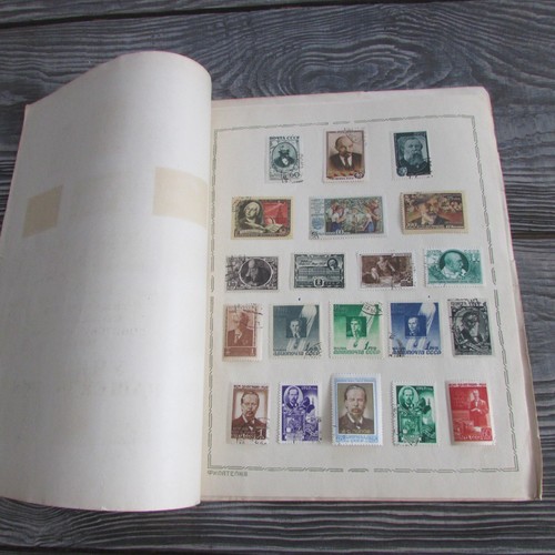 1955 set postage stamp Soviet scientists Russians USSR TALLINN