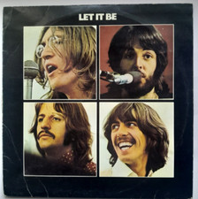 The Beatles – Let It Be - LP - RARE Greece Import Press - EMI - VG+