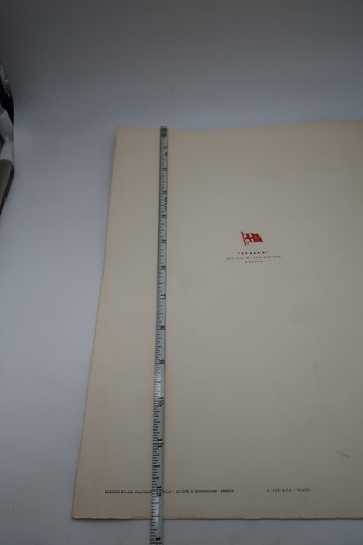 Vtg Ship Menu Cristoforo Colombo Genovese Italia Company Design Vellani Marchi - Picture 22 of 24
