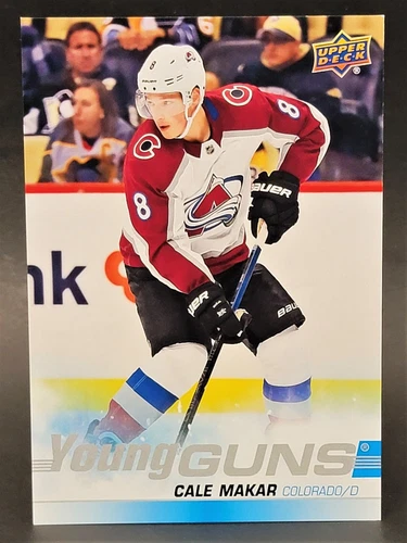 2019-20 Upper Deck Oversized Jumbo #493 Cale Makar Young Guns