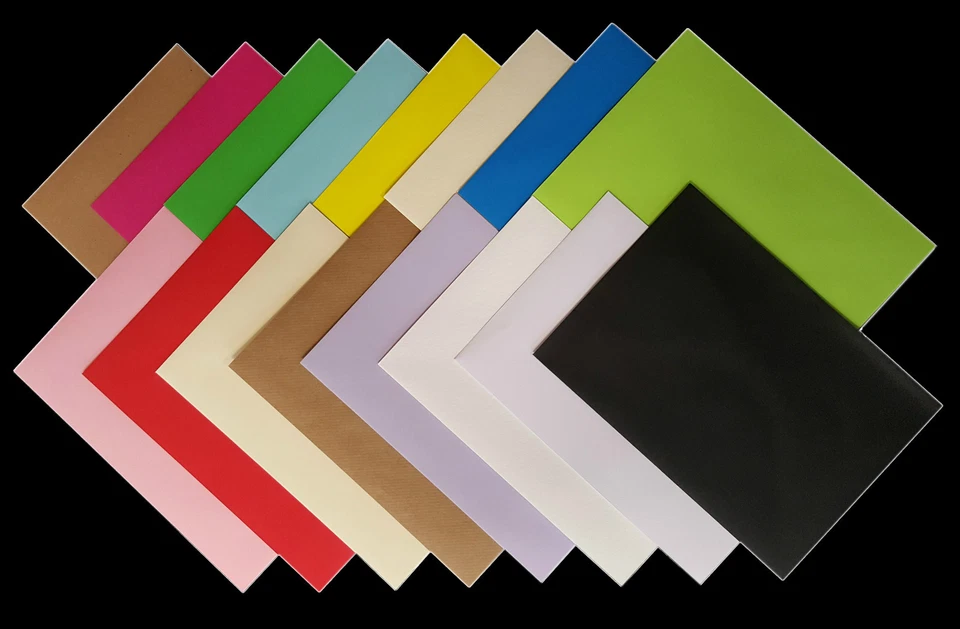 Coloured C5 Envelopes 162x229mm for A5 Greeting Cards Wedding Invitations Crafts