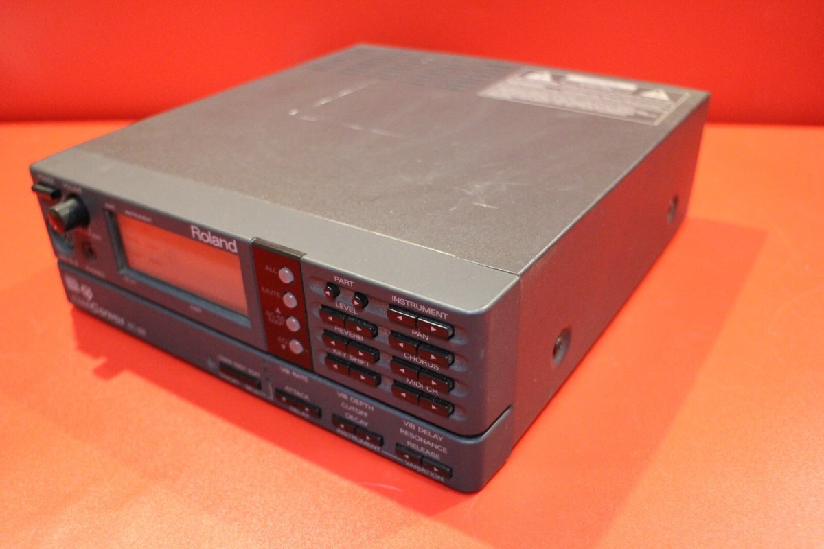 USED Roland SC-88 sc 88 Sound Canvas Module Synth Rack U1566