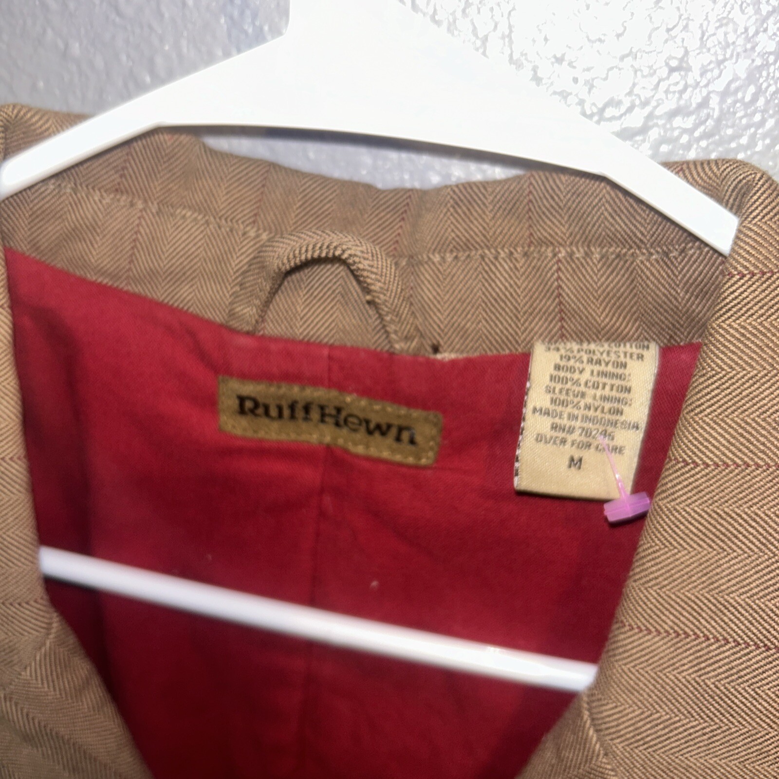 RuffHewn Jacket Medium 3 Button Jacket Button Up … - image 2