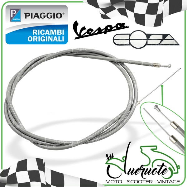 Piaggio Vespa Komplett Seilzug Kupplung ÜBertragung FüR 125 150 200-image