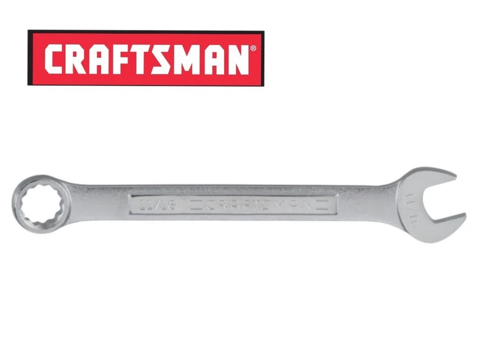 New Craftsman Combination Wrench 12 Point SAE Standard Inch MM Metric Pick Size - Image 4 of 4