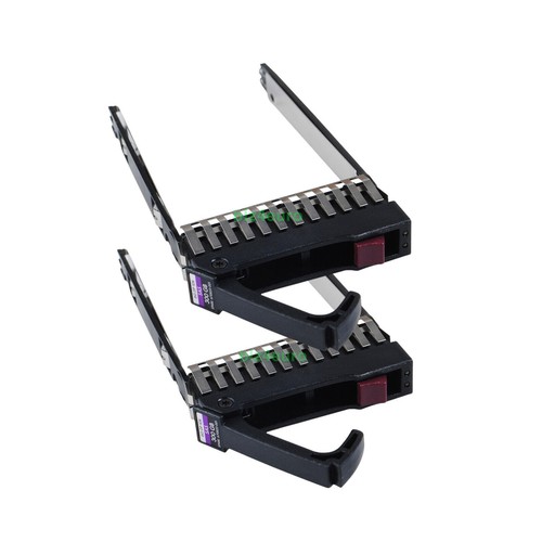 2X HP 500223-001 2.5" SAS SATA HDD Tray DL380 DL360 DL385 ML370 ML350 570 G6 G7