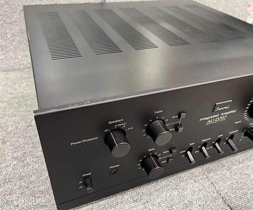 AU-707 DC integrated amplifier Black Used Tested Working Item,From Japan SANSUI - Picture 3 of 15