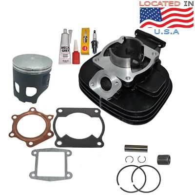 fit Yamaha Blaster 200 YFS200 Cylinder Piston Rings Gasket Bearing Kit Set 88-06