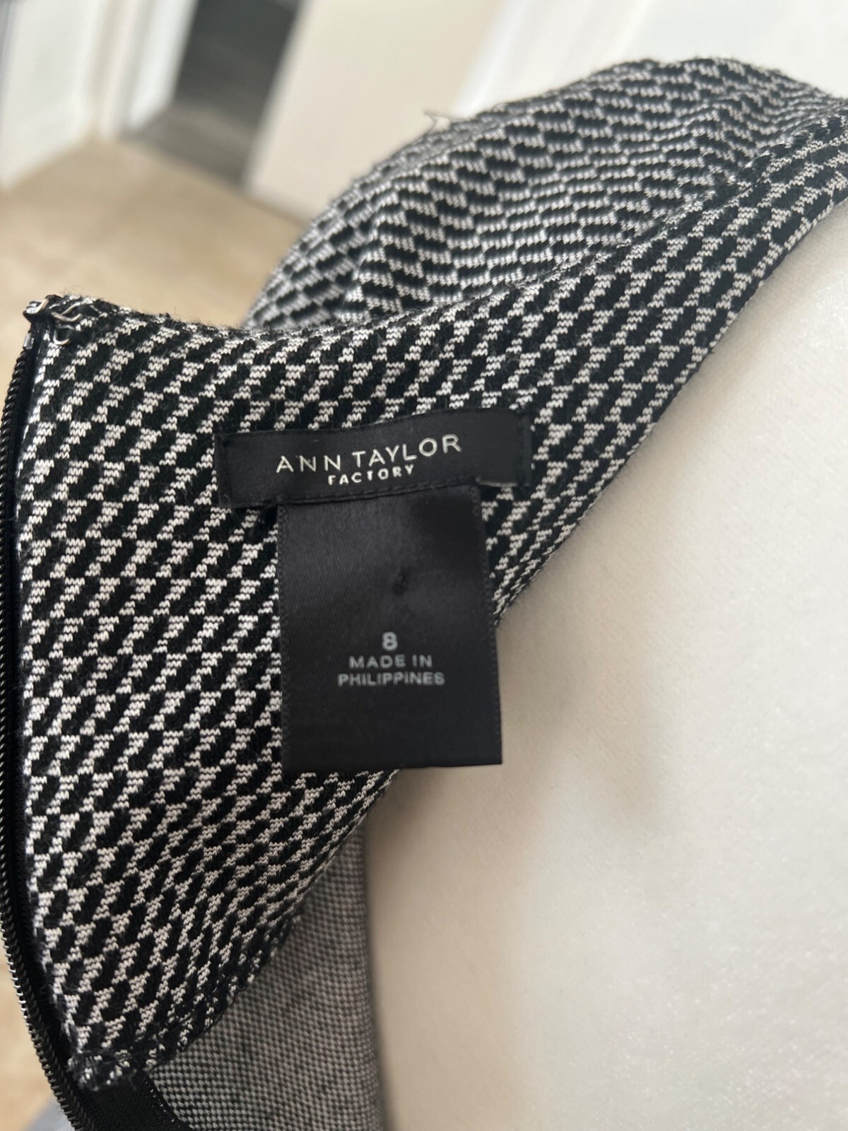 Ann Taylor Houndstooth pattern business casual we… - image 6