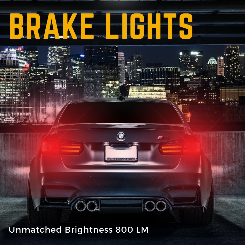 Fits Renault Clio MK3 Led Brake Light Bulbs Canbus Stop Tail Light Bulb