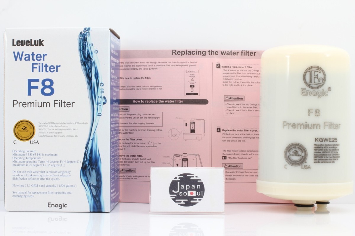 Leveluk F8 Filter for Kangen K8 Premium Water Ioniser
