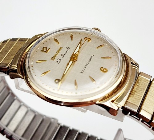 Men's Vintage 1962 Gold Plated SELFWINDING Watch BULOVA "Regatta 23" Cal.10BZAC - Picture 10 of 19
