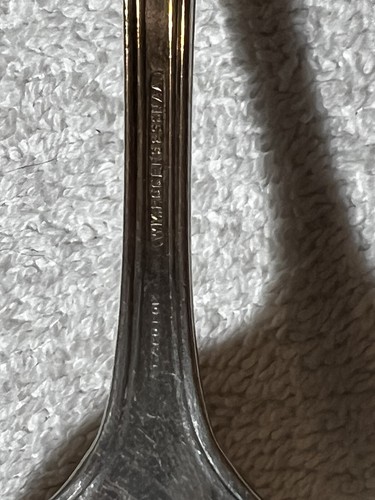 ANTIQUE VINTAGE COLLECTIBLE LADLE, BERRY LADY DORIS SILVER PLATE - Picture 6 of 8