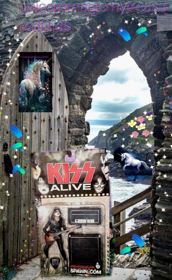 🦄McFarlane Toys Kiss Alive Space Ace ACE FREHLEY (Series 17 🦄McFarlane Toys Kiss Alive Space Ace ACE FREHLEY (Series 17