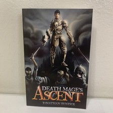 Death Mage’s Ascent Paperback Book By Jonathan Bender Very Good Condition…