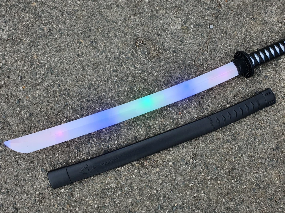 Plastic Ninja Manga Anime Sword Katana Sheath Lights & Sounds 69cm UK Seller - Image 4 of 4