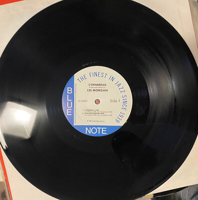 LP LEE MORGAN CORNBREAD B1-84222 1988 STEREO BLUE NOTE USA NM/NM