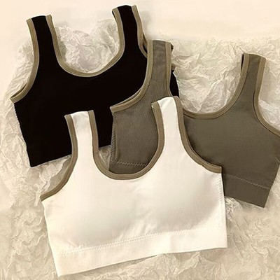 New Style Girls Underwear Development Period Student Sports Vest ...