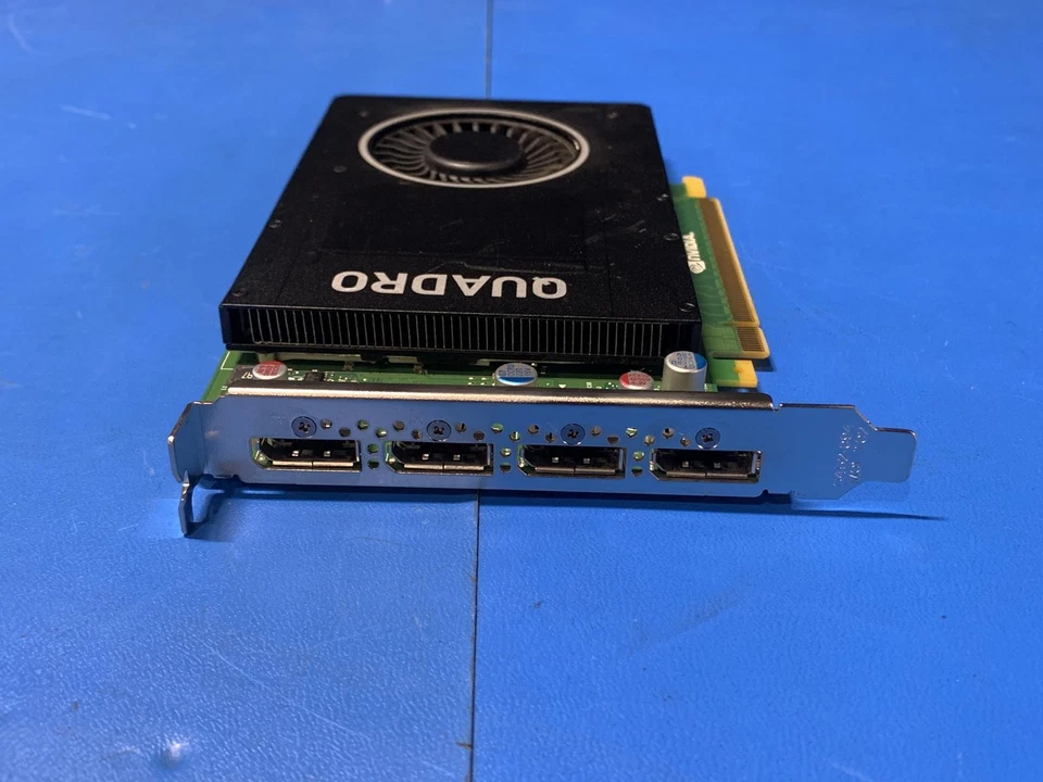 Dell Nvidia Quadro M2000 W2TP6 4GB GDDR5 PCle 4-Port Video Graphics Card - Image 3 of 4