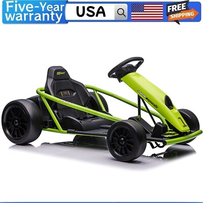  Ride On Toy for Teens 24V Go Kart 9Ah Large Battery 8MPH High Speed Drifting