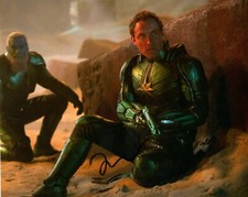 Jude Law Captain Marvel Autographed Signed 8x10 Photo COA CA35