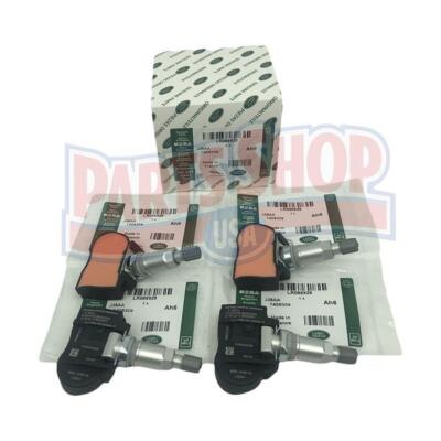 Complete Set of 4 Genuine OEM Land Rover TPMS Tire Pressure Sensors Kit 315MHz