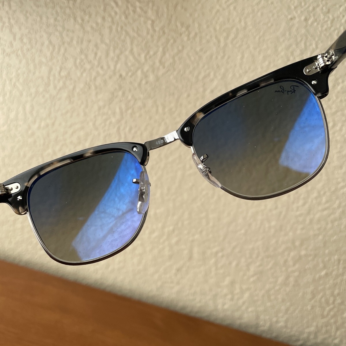 Ray Ban RB3016 CLUBMASTER 1368/G4 49◻︎21 Ray-Ban RB3016 Clubmaster Classic M (49 - 21) with Grey