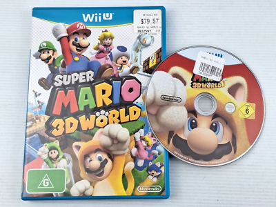 Super Mario 3D World - Nintendo Wii U Game PAL - OZ SELLER | eBay